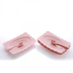 得力熊歐式大號(hào)花邊長