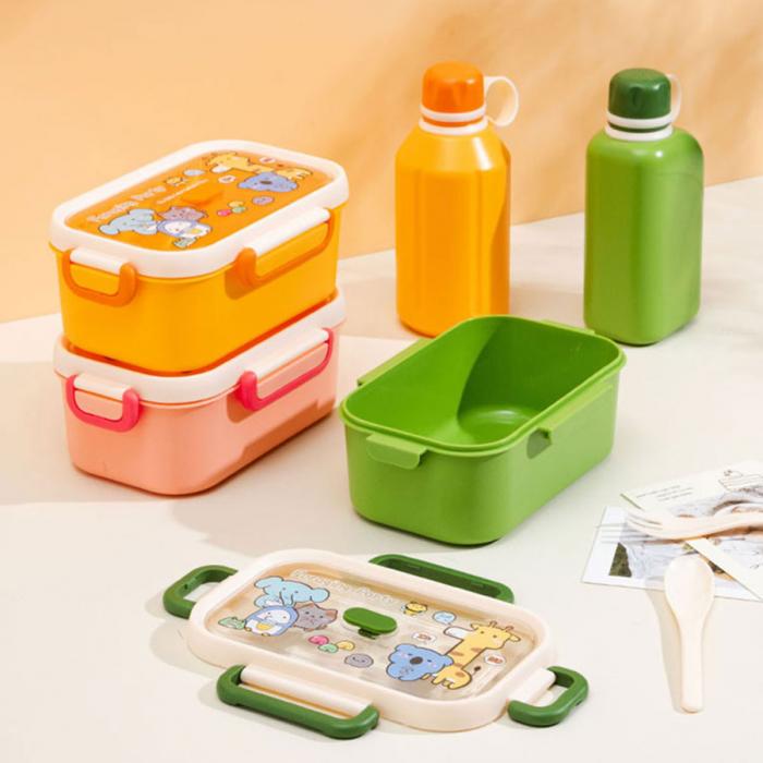 尚趣長(zhǎng)方單層飯盒(100