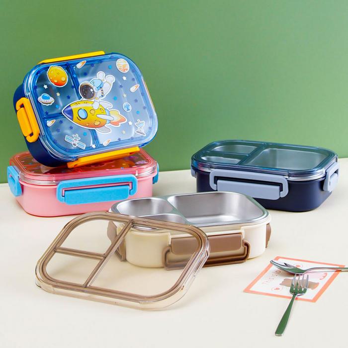 悠悅星光三格便當盒(8